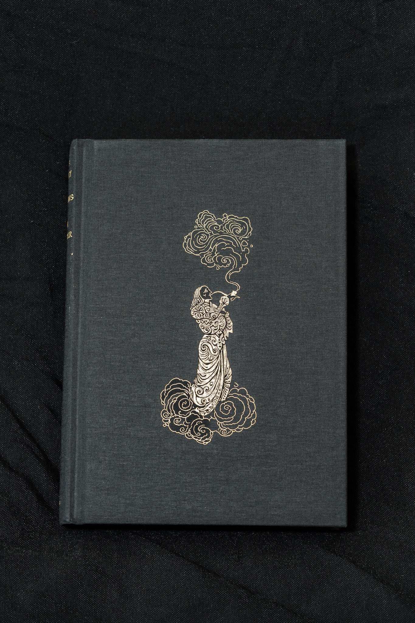Gold foil of Opium Eater Gallowglass Books