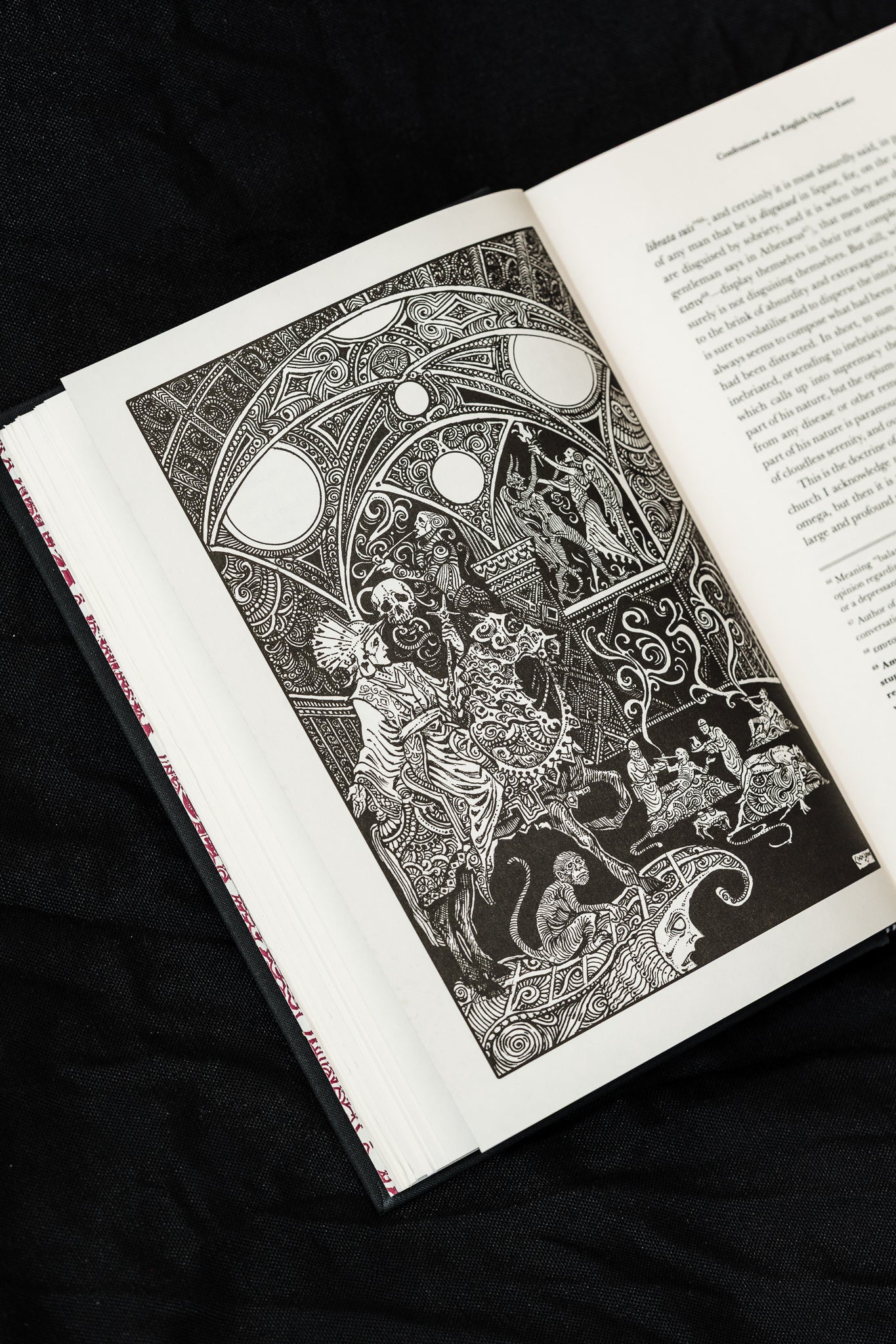 Opium Den Illustration by Hernan Conde de Boeck 