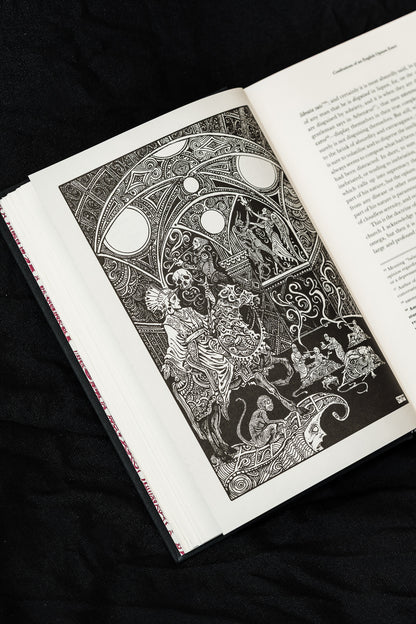 Opium Den Illustration by Hernan Conde de Boeck 